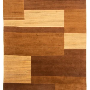 Dywan z Nepalu - 291 x 250 cm - brązowy