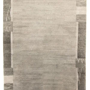 Dywan z Nepalu - 297 x 199 cm - antracyt