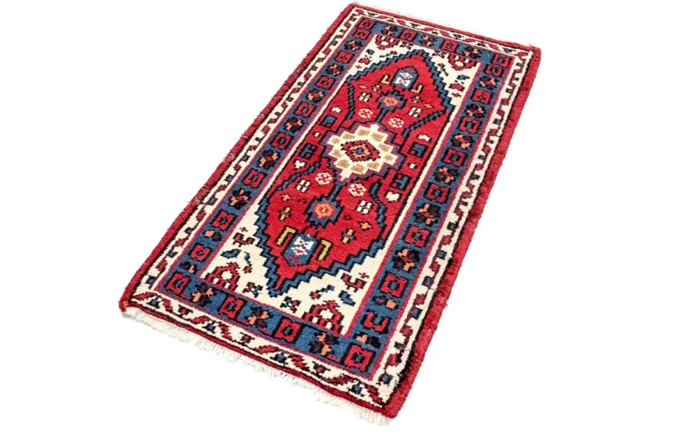 Dywan orientalny - 120 x 60 cm - czerwony