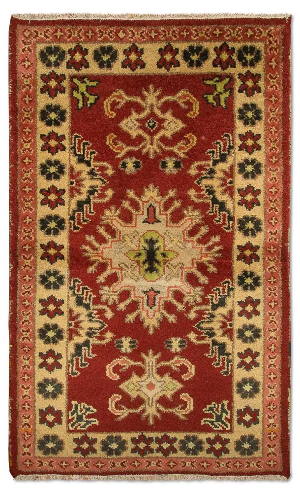 Dywan orientalny - 151 x 90 cm - czerwony