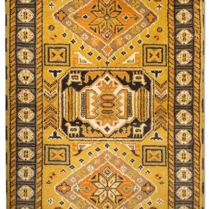 Dywan orientalny - 154 x 95 cm - złoto