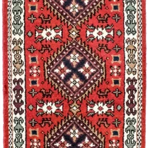Dywan orientalny - 160 x 90 cm - czerwony