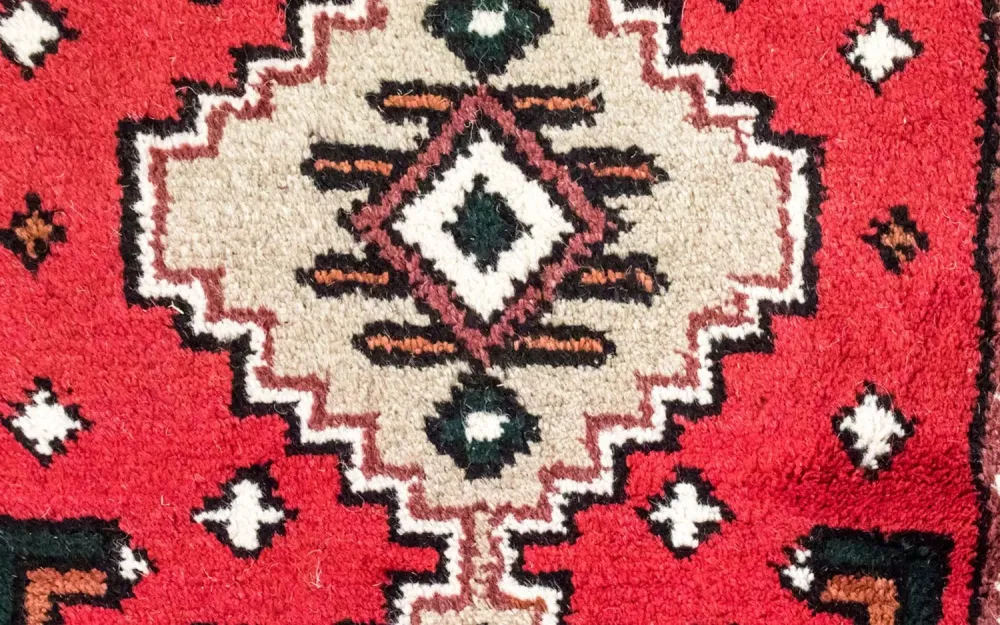 Dywan orientalny - 160 x 90 cm - czerwony