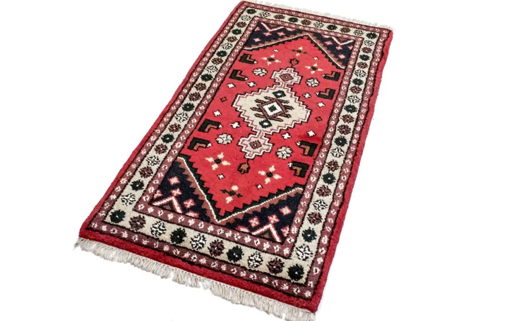 Dywan orientalny - 160 x 90 cm - czerwony