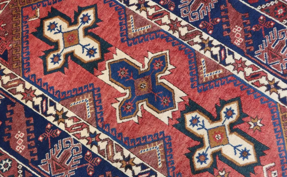 Dywan orientalny - 188 x 118 cm - rdza