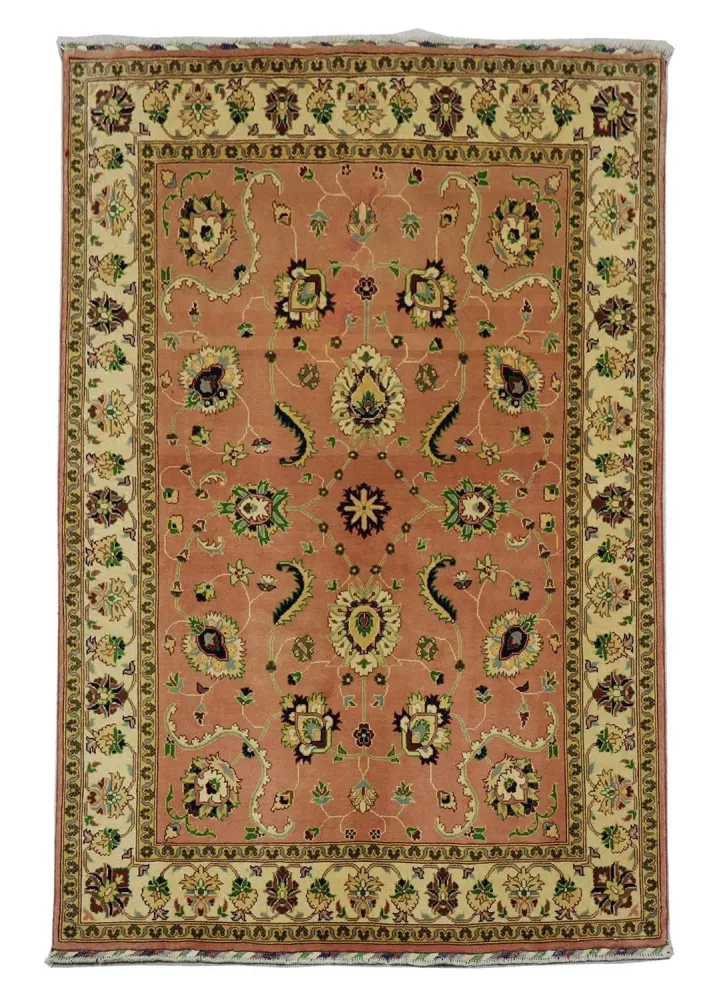 Dywan orientalny - 192 x 151 cm - rdza