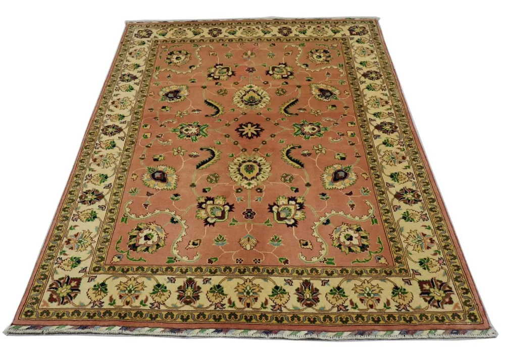 Dywan orientalny - 192 x 151 cm - rdza
