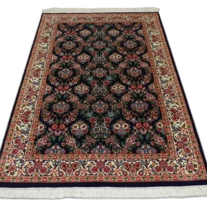 Dywan orientalny - 215 x 123 cm - czarny