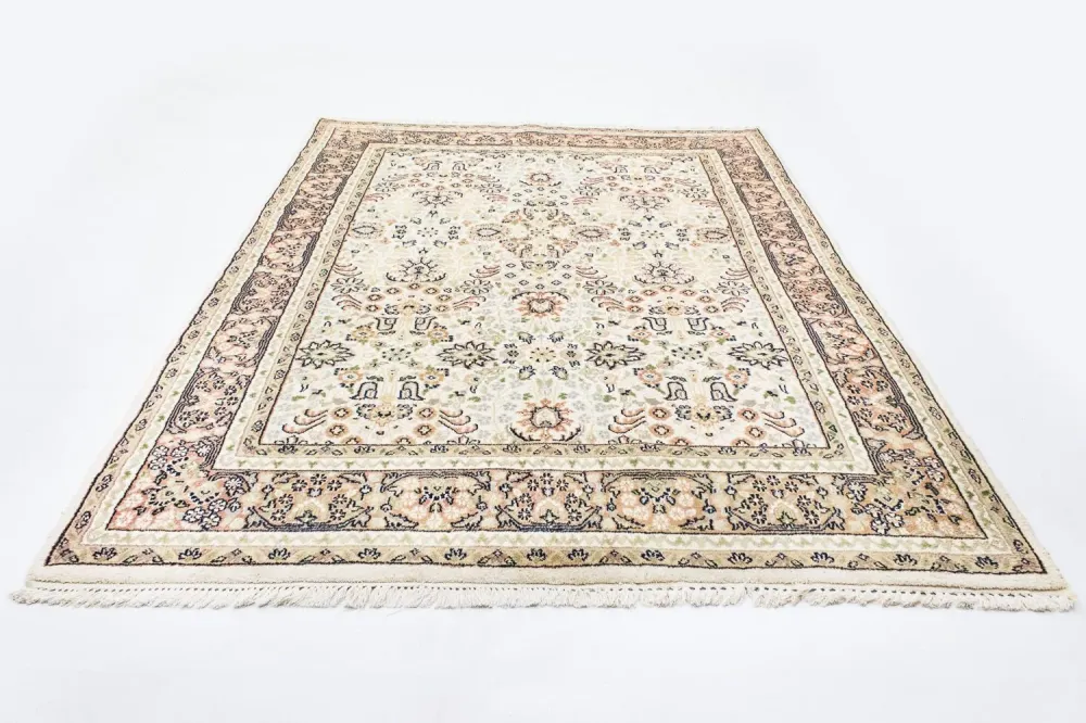 Dywan orientalny - 240 x 169 cm - beżowy