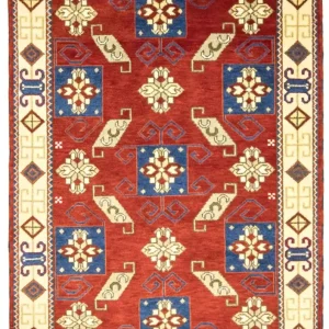 Dywan orientalny - 241 x 172 cm - czerwony