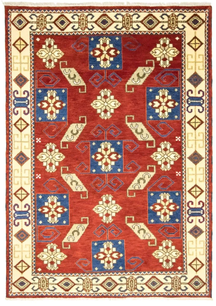 Dywan orientalny - 241 x 172 cm - czerwony