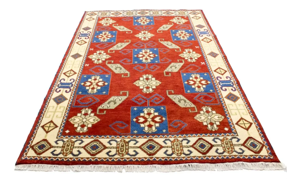 Dywan orientalny - 241 x 172 cm - czerwony