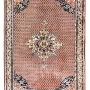 Dywan orientalny - 242 x 170 cm - pomarańczowy