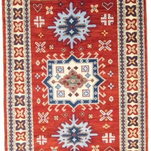 Dywan orientalny - 244 x 169 cm - czerwony