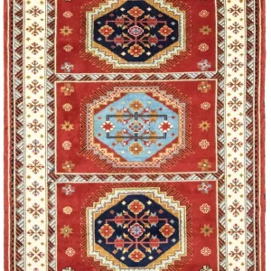 Dywan orientalny - 290 x 202 cm - czerwony
