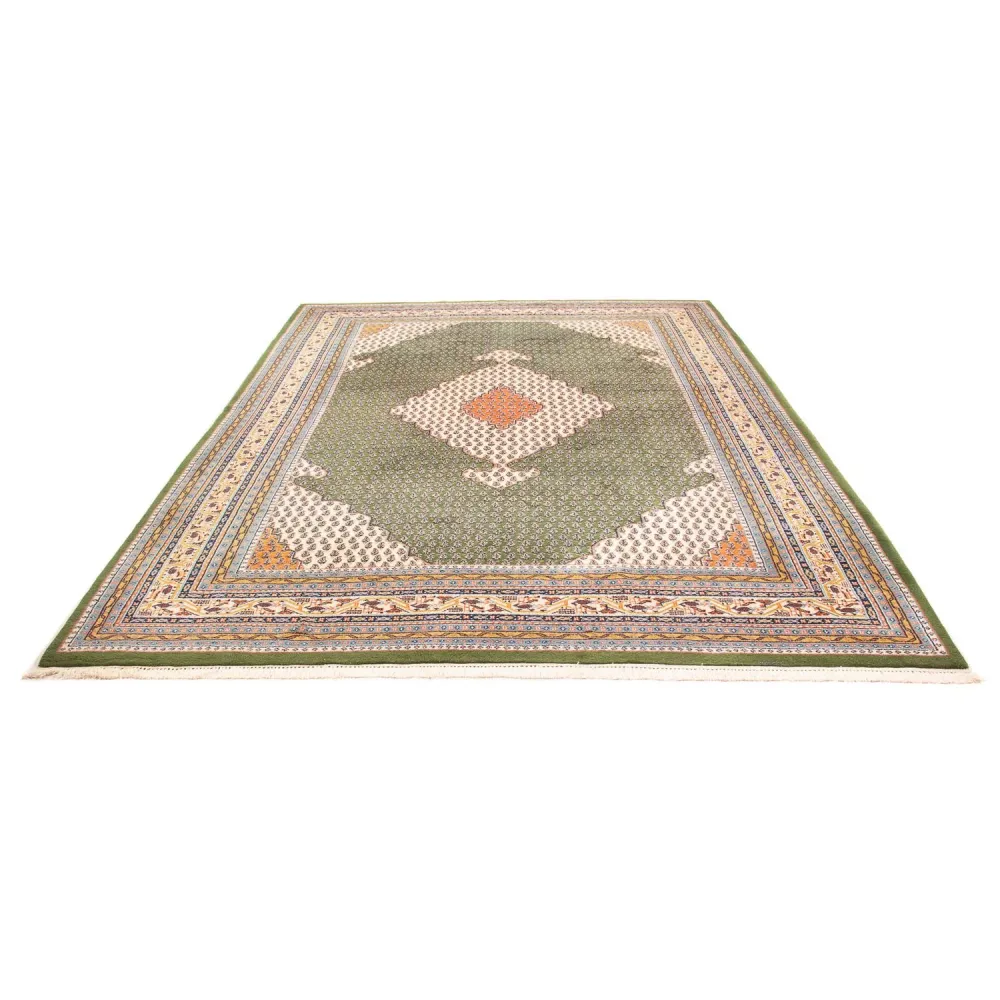 Dywan orientalny - Mir - Indus - 348 x 240 cm - zielona