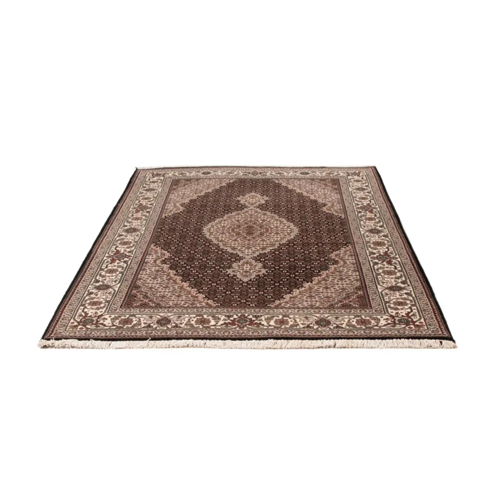 Dywan orientalny - Tabriz - 196 x 141 cm - ciemnoszary