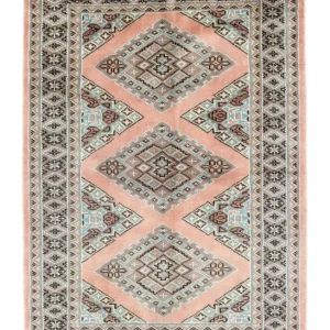Dywan pakistański - 119 x 81 cm - różowy