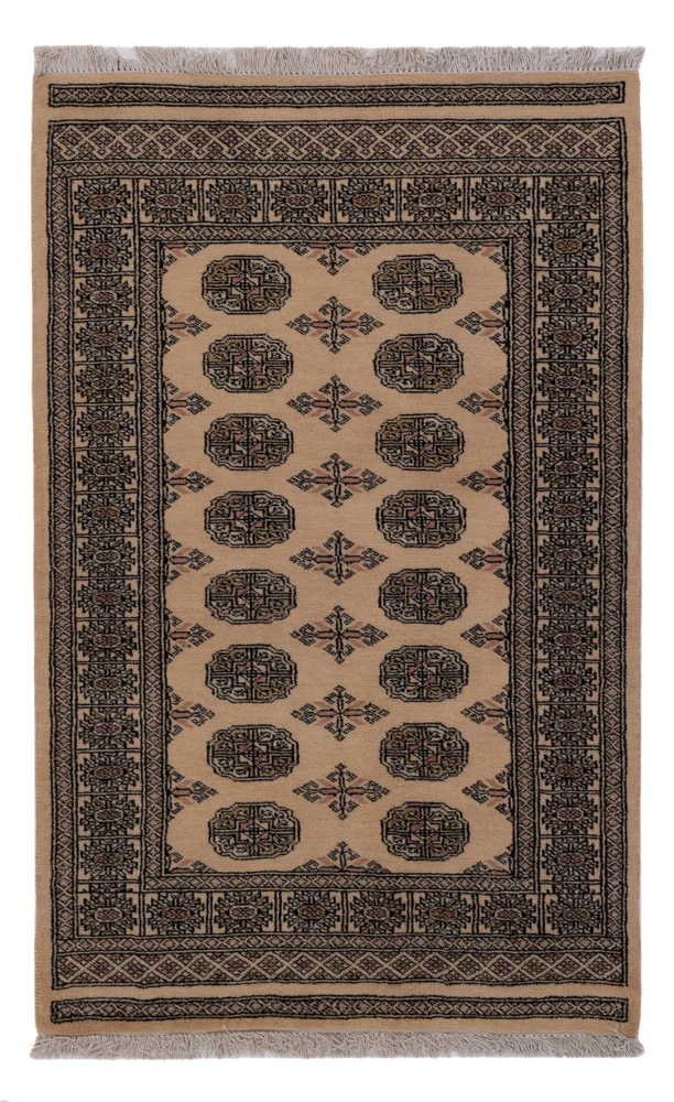 Dywan pakistański - 147 x 93 cm - beżowy