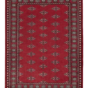 Dywan pakistański - 203 x 137 cm - czerwony