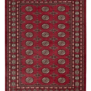 Dywan pakistański - 204 x 141 cm - czerwony