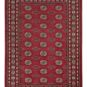 Dywan pakistański - 210 x 139 cm - czerwony