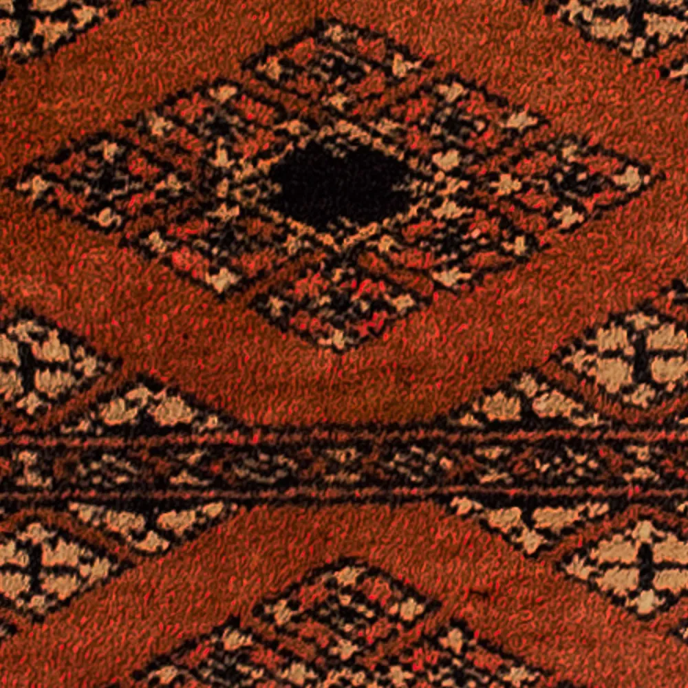 Dywan pakistański - 63 x 32 cm - ciemna czerwień