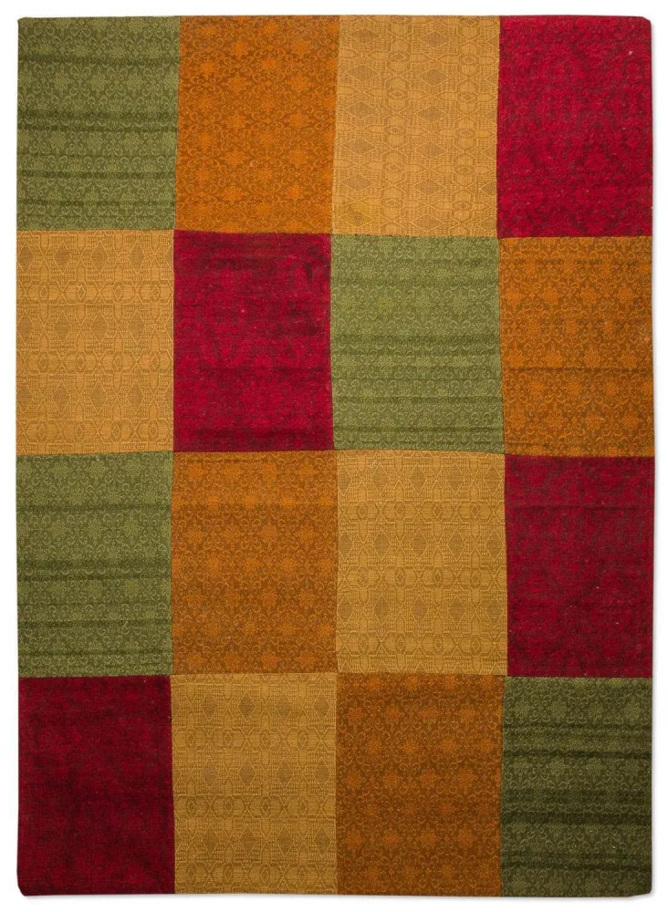 Dywan patchworkowy - 300 x 200 cm - kolorowe