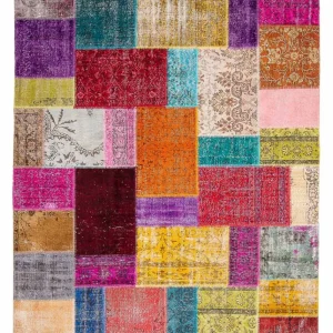Dywan patchworkowy - 300 x 200 cm - wielokolorowy