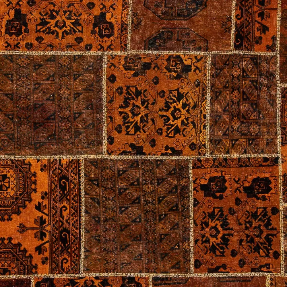 Dywan patchworkowy - 300 x 208 cm - wielokolorowy