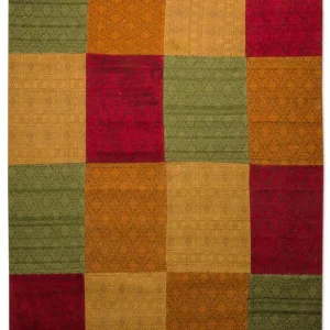 Dywan patchworkowy - 340 x 240 cm - kolorowe
