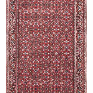 Dywan perski - Bijar - 139 x 70 cm - czerwony