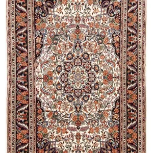 Dywan perski - Bijar - 165 x 110 cm - beżowy