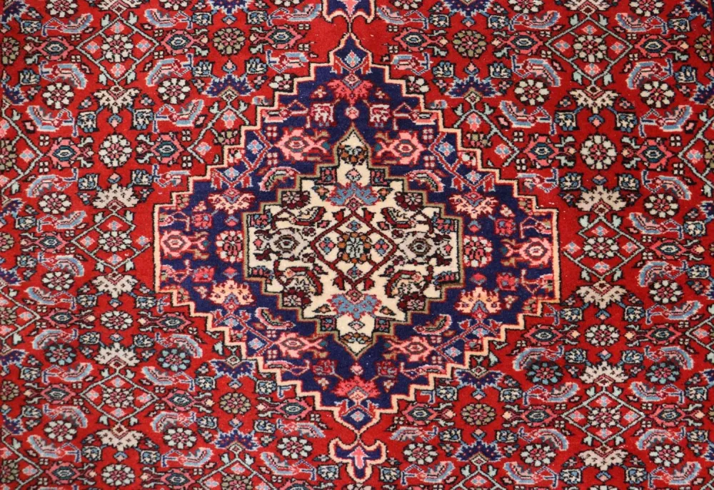Dywan perski - Bijar - 170 x 110 cm - brązowy