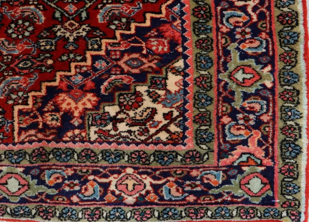 Dywan perski - Bijar - 170 x 110 cm - brązowy