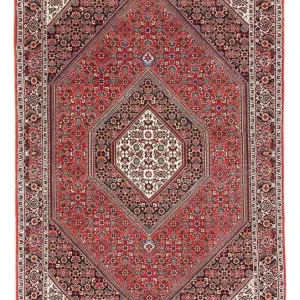 Dywan perski - Bijar - 173 x 112 cm - czerwony