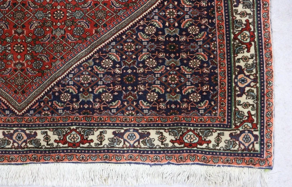 Dywan perski - Bijar - 173 x 114 cm - brązowy