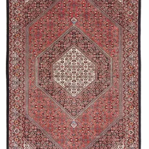 Dywan perski - Bijar - 174 x 110 cm - jasna czerwień