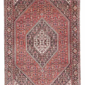 Dywan perski - Bijar - 175 x 108 cm - czerwony