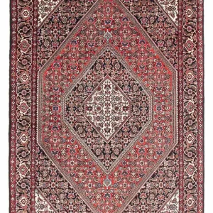 Dywan perski - Bijar - 175 x 110 cm - czerwony