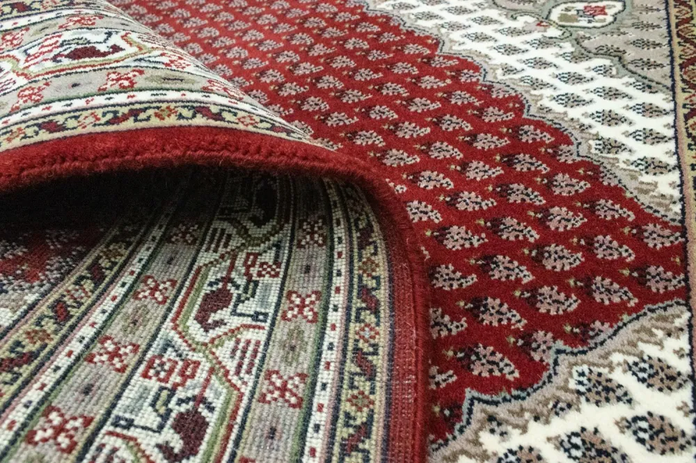 Dywan perski - Bijar - 200 x 141 cm - czerwony