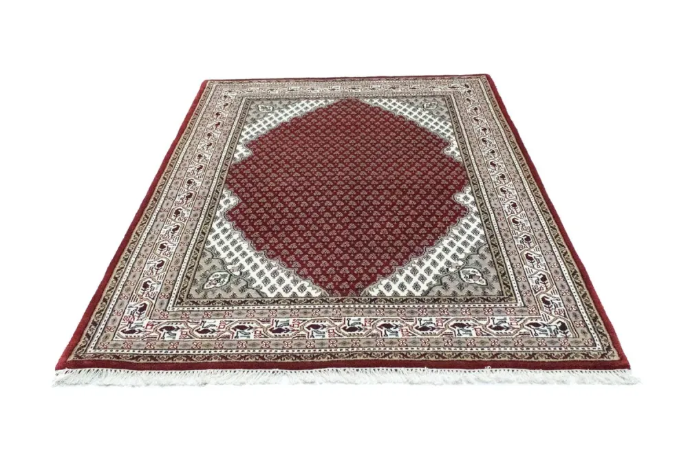 Dywan perski - Bijar - 200 x 141 cm - czerwony