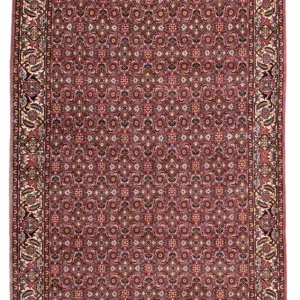 Dywan perski - Bijar - 215 x 140 cm - czerwony