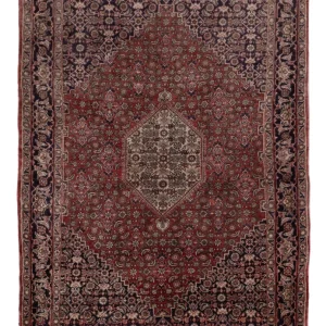 Dywan perski - Bijar - 216 x 150 cm - rdza
