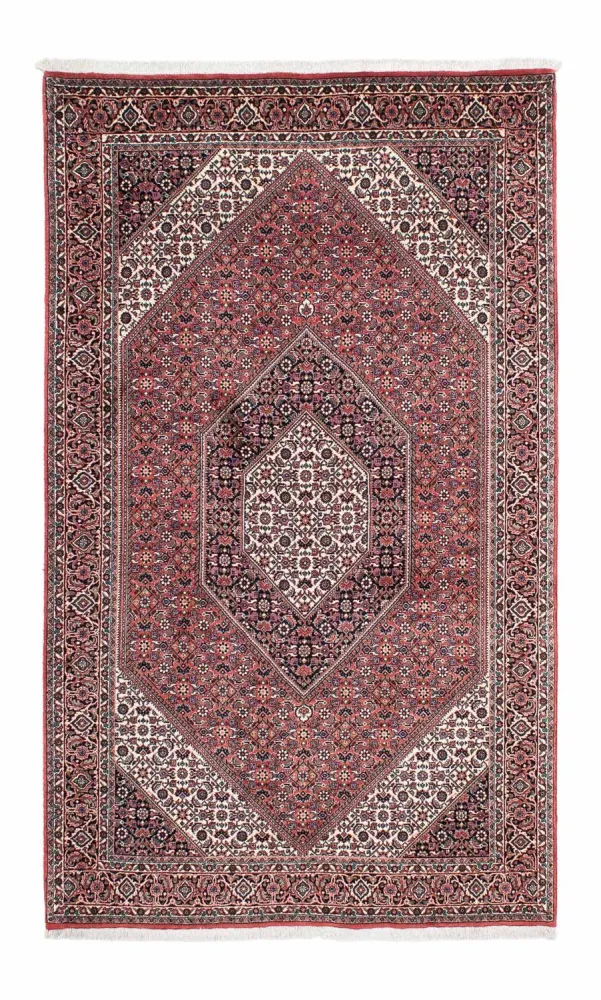 Dywan perski - Bijar - 219 x 134 cm - jasna czerwień