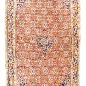 Dywan perski - Bijar - 222 x 150 cm - rdza