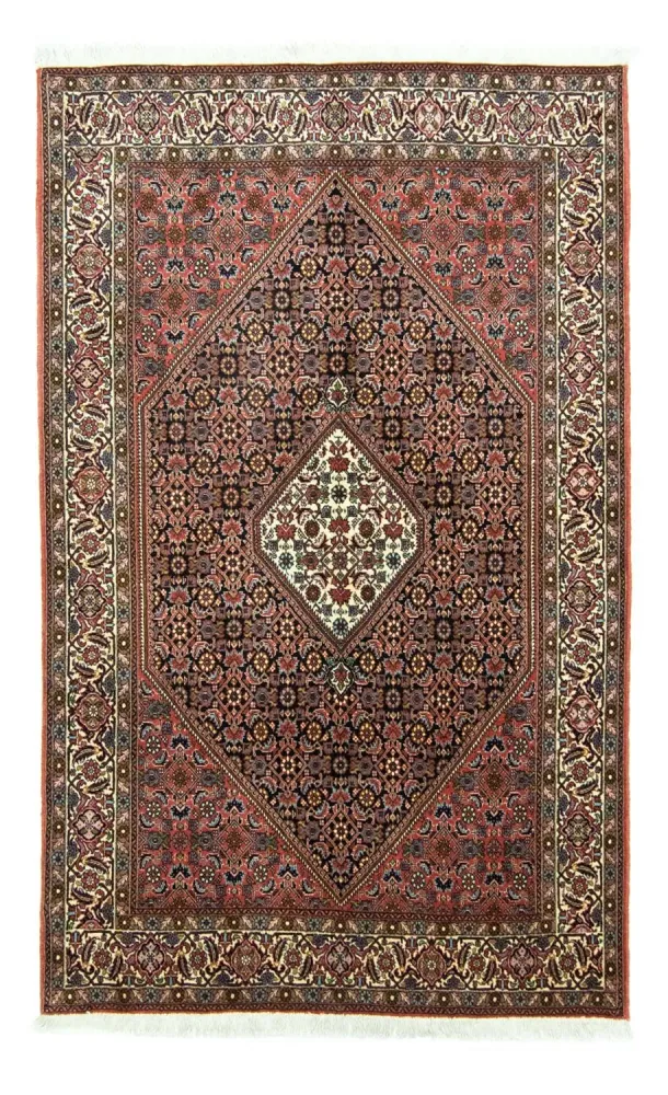 Dywan perski - Bijar - 226 x 142 cm - niebieski