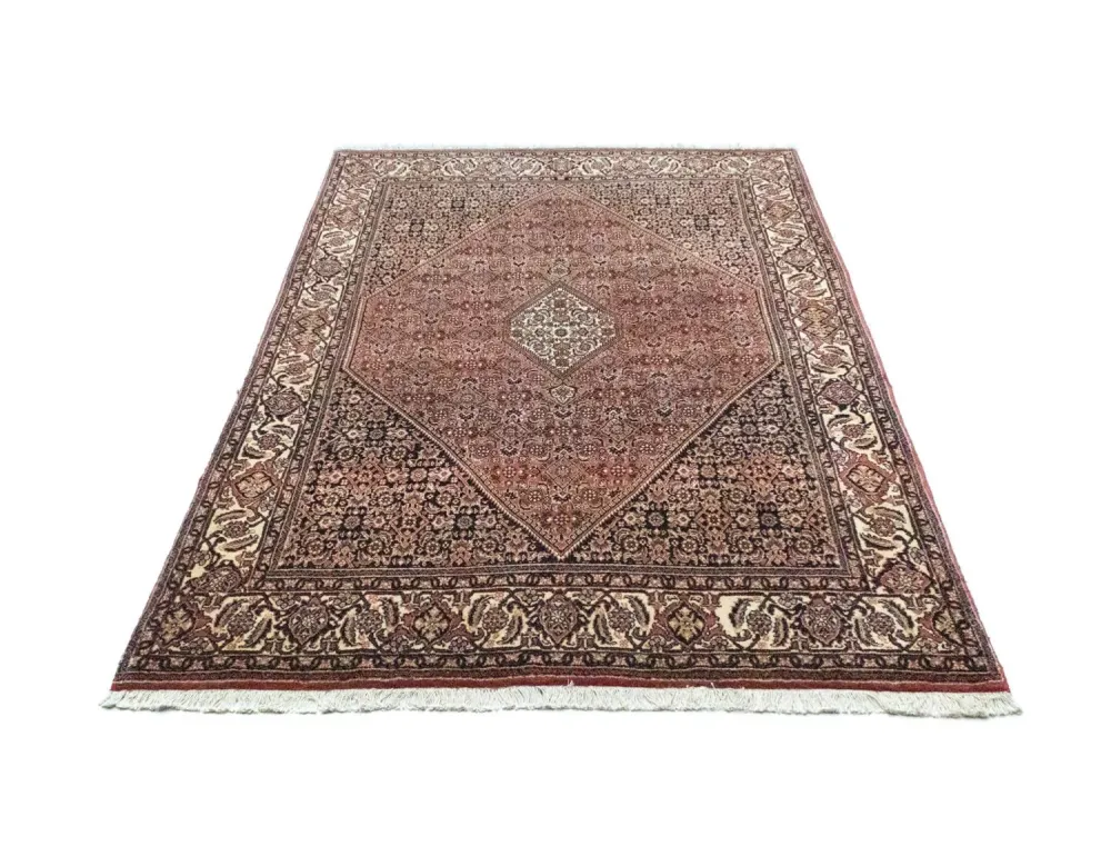 Dywan perski - Bijar - 230 x 137 cm - czerwony