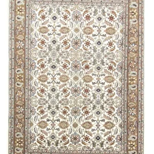 Dywan perski - Bijar - 234 x 171 cm - beżowy
