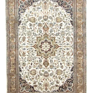 Dywan perski - Bijar - 242 x 168 cm - beżowy